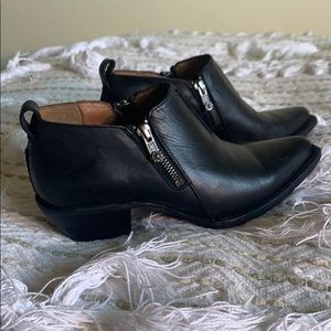 •Frye Moto Booties•
